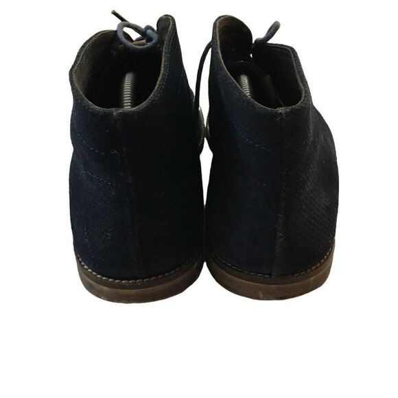 BEN SHERMAN Navy Blue Men Boots - Picture 5 of 8